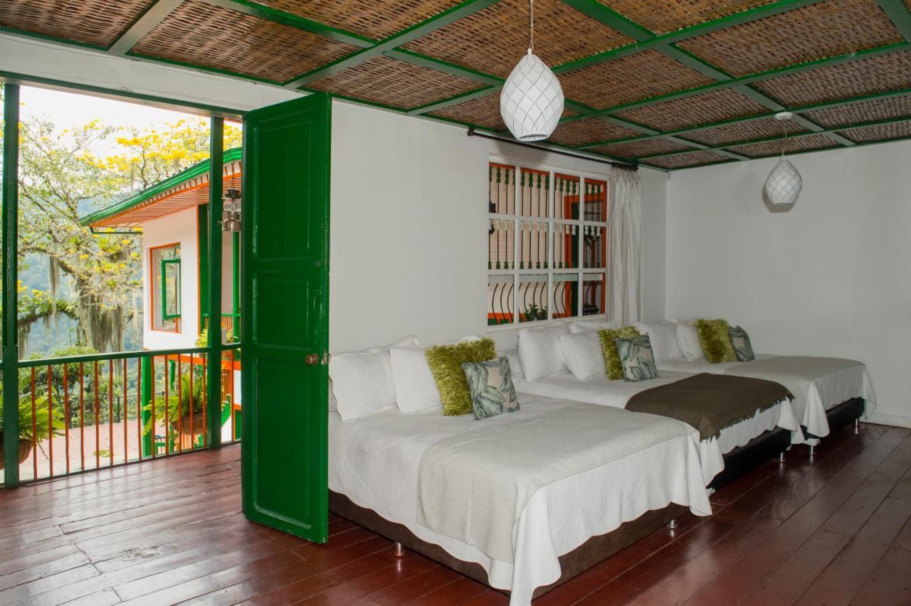 Hacienda Charrascal Coffe Farm Apartment Manizales Luaran gambar